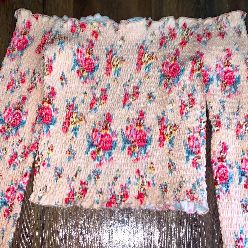 Off the shoulders top